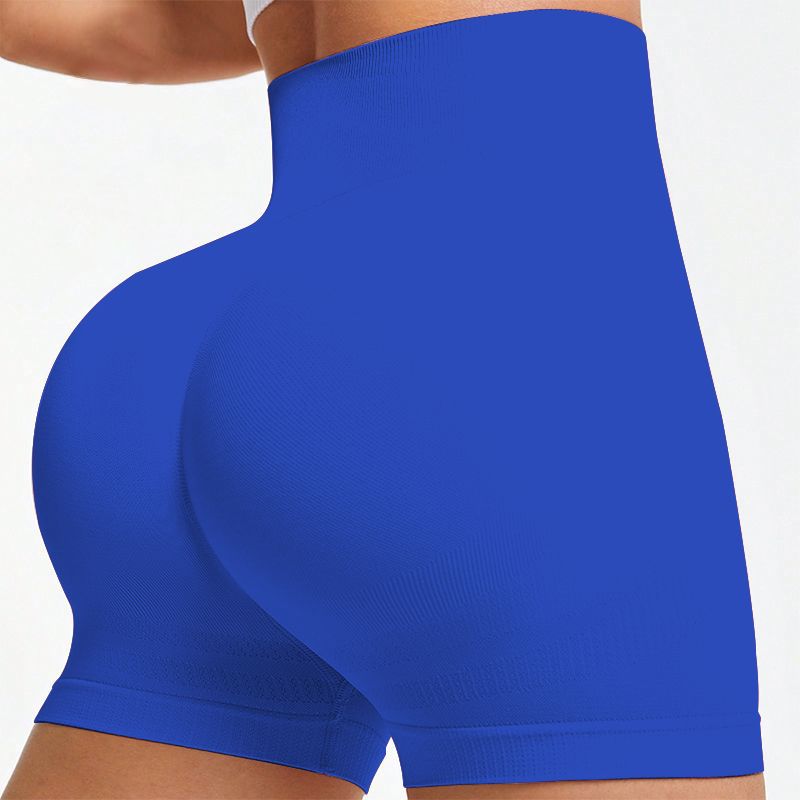 Seamless Knitted Fitness Peach-Shape 3/4-Length Leggings